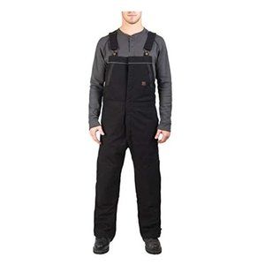 NWT Walls Mens Frost Blizzard Insulated Bib Overalls Black Size 4XLR $200 FLE152